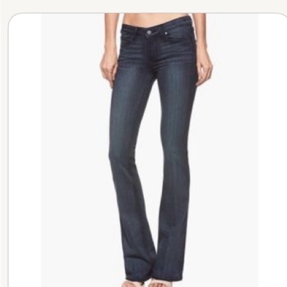Paige Skyline Bootcut Denim Jeans Medium Was Size 27” inseam 32” - Picture 1 of 7